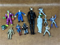 Selection of DC and Sports Action Figures