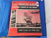 TRAVELLER ALBUM WORLD STAMPS