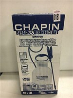 CHAPIN BLEACH & DISINFECTANT SPRAYER 4 LITRE