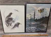 Alaska Poster-Jon Van Zyle, signed; Black Eagle