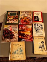 Vintage cook book lot
