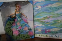 MIB 1997 Claude Monet,Water Lilly Barbie Doll
