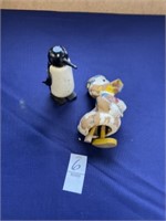 Wilson Wilkie’s as found penguin and Donald Duck