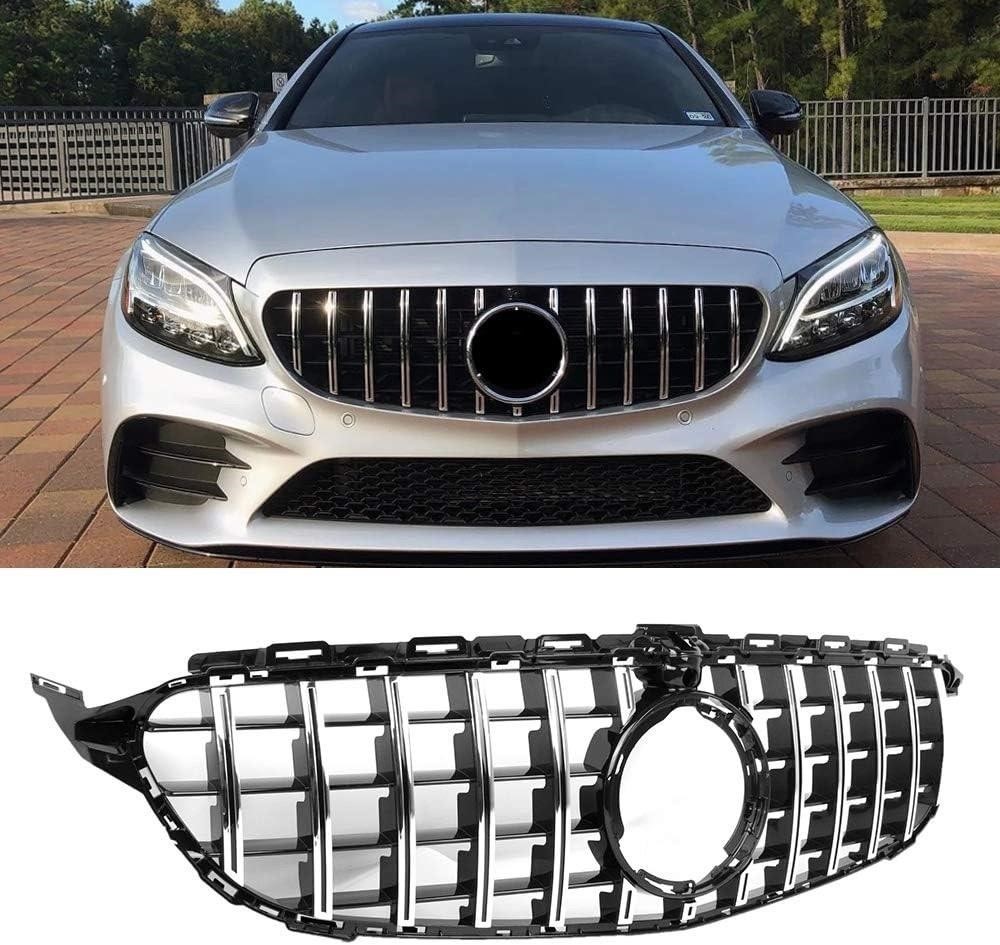 $134 GT R Style Chrome Grille for 15-18 Mercedes