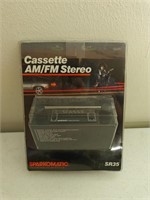 Sparkomatic Auto Radio w/ Casette Player