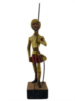 Hand Carved and Painted La Mancha Statue
