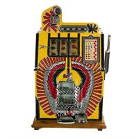 Vintage Mills War Eagle Mills 10c Slot Machine