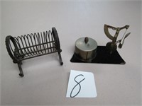 NBY CHALLENCE CAST IRON LETTER HOLDER, POSTAL