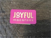Joyful Macarons - 1 Box Macarons