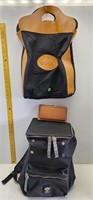 FAUX VERSACE BACKPACK-GUCCI TOTE BAG & CHECKBOOK