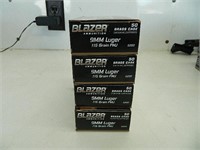 BLAZER 9MM 50 RD BOX 115 GR FMJ 4X BID