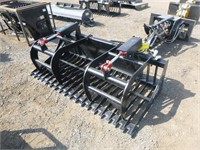 Unused 72" Skid Steer Rock Grapple