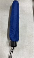 Blue compact umbrella