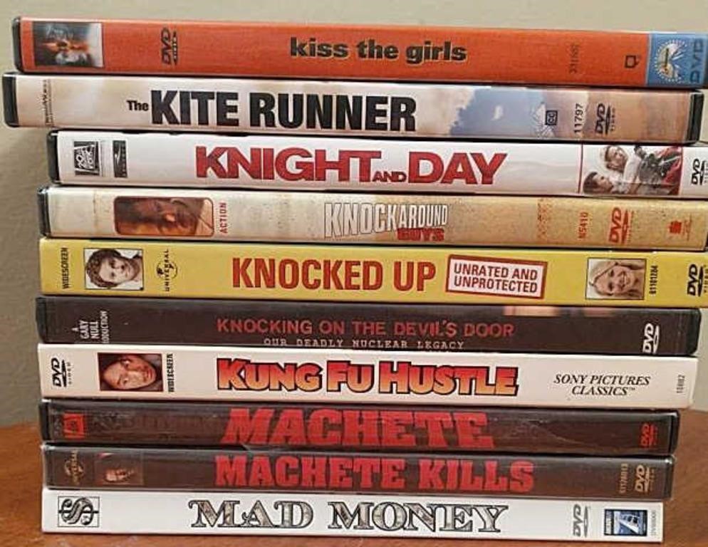 Movie Lovers, Cinephiles, Film Buffs-DVDs & VHS Galore