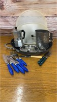 Miscellaneous Lot of Kitchen Items. Stovetop