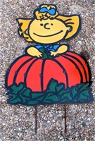 39"h Metal Peanuts, The Great Pumpkin