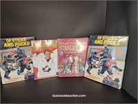 4 NHL Books- Like New Condition- 3 Hardcovers