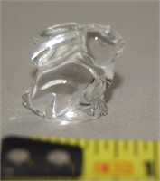 Swarovski Crystal Miniature Bunny Rabbit Pendant