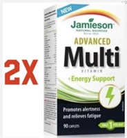 2x Advanced Multivitamin & Energy Support

Exp.