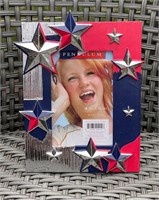 4x6 alone star Texas picture frame