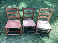 Vintage Cane Bottom Chairs