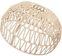 FIGATIA CHANDELIER LAMP SHADE PAPER ROPE WOVEN