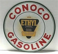 DSP Conoco Gasoline Ethyl Sign