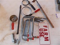 Farm Use Tag, Filter Wrenches etc