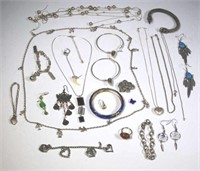 Quantity of silver & other  jewellery