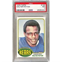 1976 Topps Walter Payton Rookie Psa 7