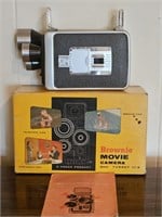 Vintage Kodak Brownie #84, 8mm Turret Movie Camera