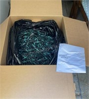 Box full of White & Colored Christmas Lights