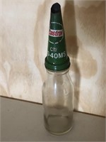 Genuine quart oil bottle & Castrol CW top
