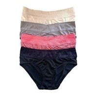 $19 Warner's Women's Hipster Panty 4Pack, Medium