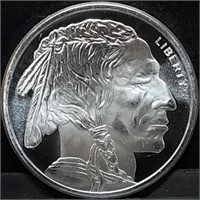 1 Troy Oz .999 Silver Proof Buffalo Round