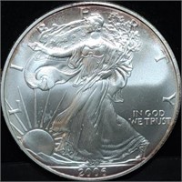 2006 1oz Silver Eagle Gem BU