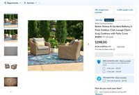 FB3050  Better Homes  Gardens Bellamy Club Chairs