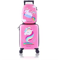 iPlay, iLearn Unicorn Kids Luggage, Girls Carry o