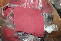 3 - 30 GALLON BAGS OF SHOP TOWELS - RAGS