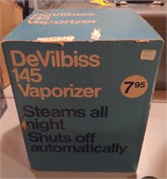 (G) Vintage DeVilbiss 145 Steam Vaporizer