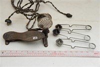 ANTIQUE SEWING PEDAL, STRIKERS