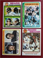 4 Walter Payton 70s Leaders & Record Breakers