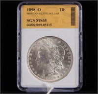 Morgan Silver Dollar MS 65 1898 O