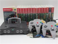 Nintendo 64 Console/Games/Accessories Lot