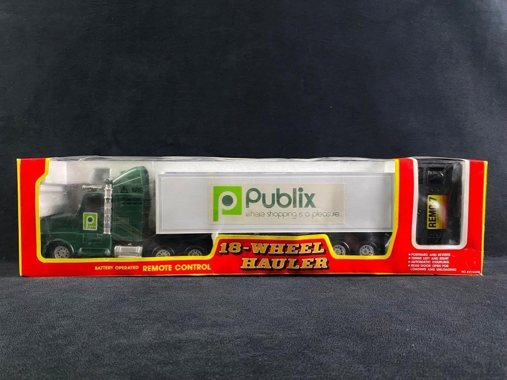 Publix Battery Operated Remote Control 18-Wheeler