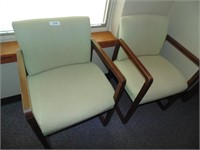 (2) Padded Office Chairs from Room #412