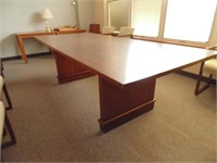 8'x3-1/2' Boardroom Table from Room #412