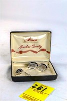 Anson Jeweler's Quality Vintage Cuff Links and