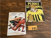 PURDUE 1930 & 1940 FOOTBALL PROGRAMS