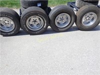 4 Mopar Rims with Tires